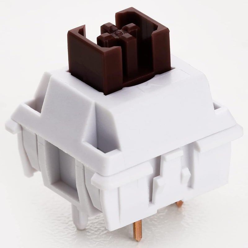 MELETRIX WS Brown Mechanical Keyboard Switches, 5 Pin Pre Lubed Tactile Switches for Mechanical Gaming Keyboard (35pcs) - Image 2